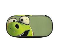 BNVSADC Cartoon Dinosaur Printed Pencil Case Cute Pencil Bag Pen Pouch Large Stationery Organizer Makeup Bag for Teen Boys Girls School Students Office