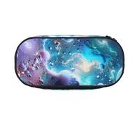 BNVSADC Colorful Graphics Universe Space Printed Pencil Case Cute Pencil Bag Pen Pouch Large Stationery Organizer Makeup Bag for Teen Boys Girls School Students Office