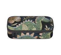 BNVSADC Cute Dinosaur Printed Pencil Case Cute Pencil Box Bag Pen Pouch Office School Stationery Organizer for School Travel Work