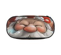 BNVSADC Cute Gnome Printed Pencil Case Cute Pencil Bag Pen Pouch Large Stationery Organizer Makeup Bag for Teen Boys Girls School Students Office