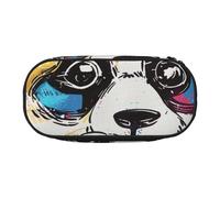 BNVSADC Cute Panda Printed Pencil Case Cute Pencil Bag Pen Pouch Large Stationery Organizer Makeup Bag for Teen Boys Girls School Students Office