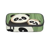 BNVSADC Cute Panda Printed Pencil Case Cute Pencil Box Bag Pen Pouch Office School Stationery Organizer for School Travel Work