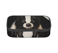 BNVSADC Cute Skunk Printed Pencil Case Cute Pencil Box Bag Pen Pouch Office School Stationery Organizer for School Travel Work