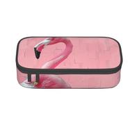 BNVSADC Flamingo 1 Printed Pencil Case Cute Pencil Box Bag Pen Pouch Office School Stationery Organizer for School Travel Work