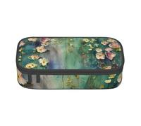 BNVSADC Floral Ivy Blossoms Tree Printed Pencil Case Cute Pencil Box Bag Pen Pouch Office School Stationery Organizer for School Travel Work