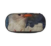 BNVSADC Four Birds Printed Pencil Case Cute Pencil Bag Pen Pouch Large Stationery Organizer Makeup Bag for Teen Boys Girls School Students Office