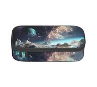 BNVSADC Graphics Universe Space Printed Pencil Case Cute Pencil Box Bag Pen Pouch Office School Stationery Organizer for School Travel Work