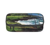 BNVSADC Hawaii Beach Golf Course Printed Pencil Case Cute Pencil Box Bag Pen Pouch Office School Stationery Organizer for School Travel Work