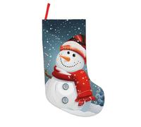 BNVSADC Merry Christmas Printed Xmas Tree Decor Christmas Stockings 18 inch Festive Supplies Holiday Party Decoration