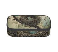 BNVSADC Outdoor Bird Home Printed Pencil Case Cute Pencil Box Bag Pen Pouch Office School Stationery Organizer for School Travel Work