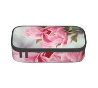 BNVSADC Outdoor Pretty Floral Printed Pencil Case Cute Pencil Box Bag Pen Pouch Office School Stationery Organizer for School Travel Work