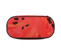 BNVSADC Red Watermelon Printed Pencil Case Cute Pencil Bag Pen Pouch Large Stationery Organizer Makeup Bag for Teen Boys Girls School Students Office