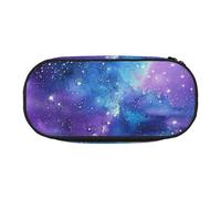 BNVSADC Space Colorful Clouds Printed Pencil Case Cute Pencil Bag Pen Pouch Large Stationery Organizer Makeup Bag for Teen Boys Girls School Students Office