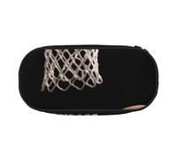 BNVSADC Sports Basketball Printed Pencil Case Cute Pencil Bag Pen Pouch Large Stationery Organizer Makeup Bag for Teen Boys Girls School Students Office