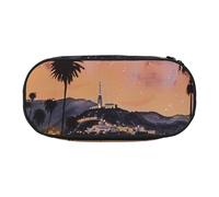 BNVSADC The Old Hollywood Printed Pencil Case Cute Pencil Bag Pen Pouch Large Stationery Organizer Makeup Bag for Teen Boys Girls School Students Office
