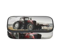 BNVSADC Tractor Agriculture Tranquil Printed Pencil Case Cute Pencil Box Bag Pen Pouch Office School Stationery Organizer for School Travel Work