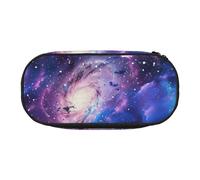 BNVSADC Universe Galaxy Star Space Printed Pencil Case Cute Pencil Bag Pen Pouch Large Stationery Organizer Makeup Bag for Teen Boys Girls School Students Office