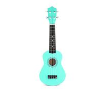 BNVXR 21 Inch Green Soprano Ukulele Strings Hawaiian Guitar Musical Instruments Ukulele Soprano Guitar with Bag Tuner
