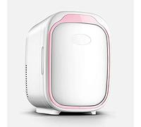 BNVXR 6 Liter Mini Fridge, AC/DC Compact Portable Personal Cooler and Warmer for Bedroom, Car, Office, Refrigerator for Skin Care Products, Breast Milk, Foods
