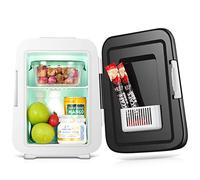 BNVXR TEmkin 4L Car Mini Fridge Small Household Cooling Student Bedroom Dormitory Mask Cosmetics Refrigerator