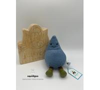 BNWT 100% Genuine Jellycat Amuseables Happy Rain Drop & Hangtag Protector