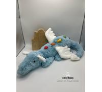 BNWT 100% Genuine Jellycat Large Sky Dragon & Complimentary Hangtag Protector