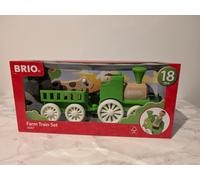 Bnwt Brio My Home Town - Farm Train Set Gift