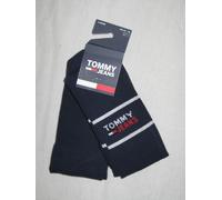 BNWT TOMMY HILFIGER Tommy Jeans Cushioned Sports Socks Navy Blue 9-11 2 Pairs