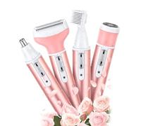BNXXL SKIN Wet & Dry Electric Razor for Women Men Body Razors 4 in 1 Electric Lady Shaver for Women Facial Hair Remover Painless Ladies Body Razors for Nose Face Body Leg Bikini Arm