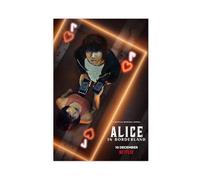 bnyesa Alice in Borderland 2020 Japanese TV Cover Dormitory Bedroom Wall Art Deco Poster Canvas Poster Bedroom Decor Landscape Office Room Decor Gift 08x12inch(20x30cm)