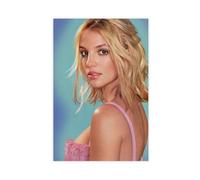 bnyesa Britney Poster & Spears American Female Singer Dormitory Bedroom Wall Deco Poster Canvas Poster Bedroom Decor Landscape Office Room Decor Gift 12x18inch(30x45cm)