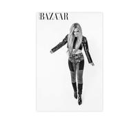 bnyesa Female Singer Avril Ramona Lavigne Poster Canvas Poster Bedroom Decor Landscape Office Room Decor Gift 12x18inch(30x45cm)