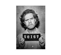 bnyesa Frank Gallagher Shameless TV Series Role Art Poster Canvas Poster Wall Art Decor Print Picture Paintings for Living Room Bedroom Decoration 08x12inch(20x30cm)