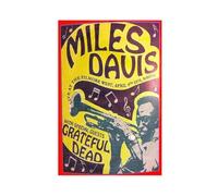 bnyesa MILES DAVIS LIVE, Jazz Music Poster Canvas Poster Bedroom Decor Landscape Office Room Decor Gift 16x24inch(40x60cm)