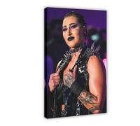 bnyesa Rhea Ripley Wrestler Poster Canvas Poster Bedroom Decor Landscape Office Room Decor Gift 08x12inch(20x30cm)