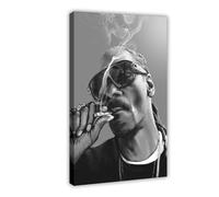 bnyesa Snoop Doggy Dogg 1 Canvas Poster Wall Art Decor Print Picture Paintings for Living Room Bedroom Decoration 08x12inch(20x30cm)