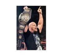 bnyesa Stone Cold Steve Austin American Retired Professional Wrestler Poster Canvas Poster Bedroom Decor Landscape Office Room Decor Gift 24x36inch(60x90cm)