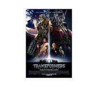 bnyesa Transformers The Last Knight 2017 Theatrical Release Poster Canvas Poster Bedroom Decor Landscape Office Room Decor Gift 12x18inch(30x45cm)