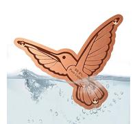 BnyHjir Copper Bird Disc | Portable Safe Cleaning Bowl Dish | Copper Discs Birdbaths,for Garden Outdoor Outside Yard Backyard Home House Patio Balcony Ground