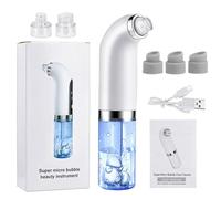BnyHjir Face Suction Pore Cleanser | Adjustable Pore Vacuum Remover | Tool Electric 3 Modes Adjustable Extractor for Most Skin Type Travel Nighttime Daily Nose Home Women Men