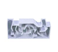 BnyHjir Fish Tunnel - Shrimp Hiding Place | Fish Tank Accessories, Maze Underground Cave for Hiding Wall Corner Enrichment