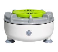 BnyHjir Fruit Spinner - Portable Vegetable Cleaner Bowl - Electric Cleaning Machine Automatic Food Purifier for Draining Washing Daily Use Cooking Meal Prep Kitchen Salad Berry Seafood Meat