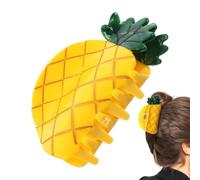 BnyHjir Fun Claw Clips - Anti-Slip Strong Hold Pineapple,Cute Barrettes Fruit Hair Accessories,for Thin Fine Long Short Styling Summer Outdoor School Office Party Beach Vacation