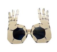 BnyHjir Funny Glasses | Fun Glasses,OK Finger Gesture Cool Eyeglass for Photography Short Video Creation Interactive Games Stage Performance Beach Birthday