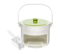 BnyHjir Ice Freezer Tray | Maker Bin with Handle for Chilling Cube,Press-Type Design Ice Making Tool for Kitchen Camping Picnic Gathering Daily Life