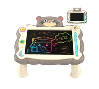 BnyHjir LCD Writing Tablet, Children Drawing Board, Interactive Learning Tool, LCD Writing Tablet with Stand for Boys and Girls Handwriting Practice