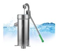 BnyHjir Manual Well Pump | Hand Water Pitcher Pump,Boost Fountain Stainless Steel for Irrigation Garden Lawn, Manual Well Water Suction Tool