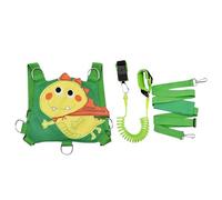 BnyHjir Toddler Harness with Leash | Children Walking Rope | Reflective Toddler Dinosaur Leash Harness with Wristband for Daily, Park, Amusement, Travel, Shopping, Trip