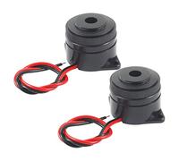BNYZWOT Active Electronic Buzzer Alarm Sounder Continuous 90dB Beep Speaker DC 12V 2Pcs