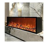 BNZCZY Decorative Electric Fireplace Humidifier With Remote & Touch Control, Atomized Fireplaces, Single Flame Color, For Living Room, Bedroom(Size:100cm/39.37in,Color:single color)